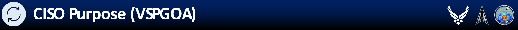 CISO Purpose Banner