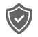Shield with check mark